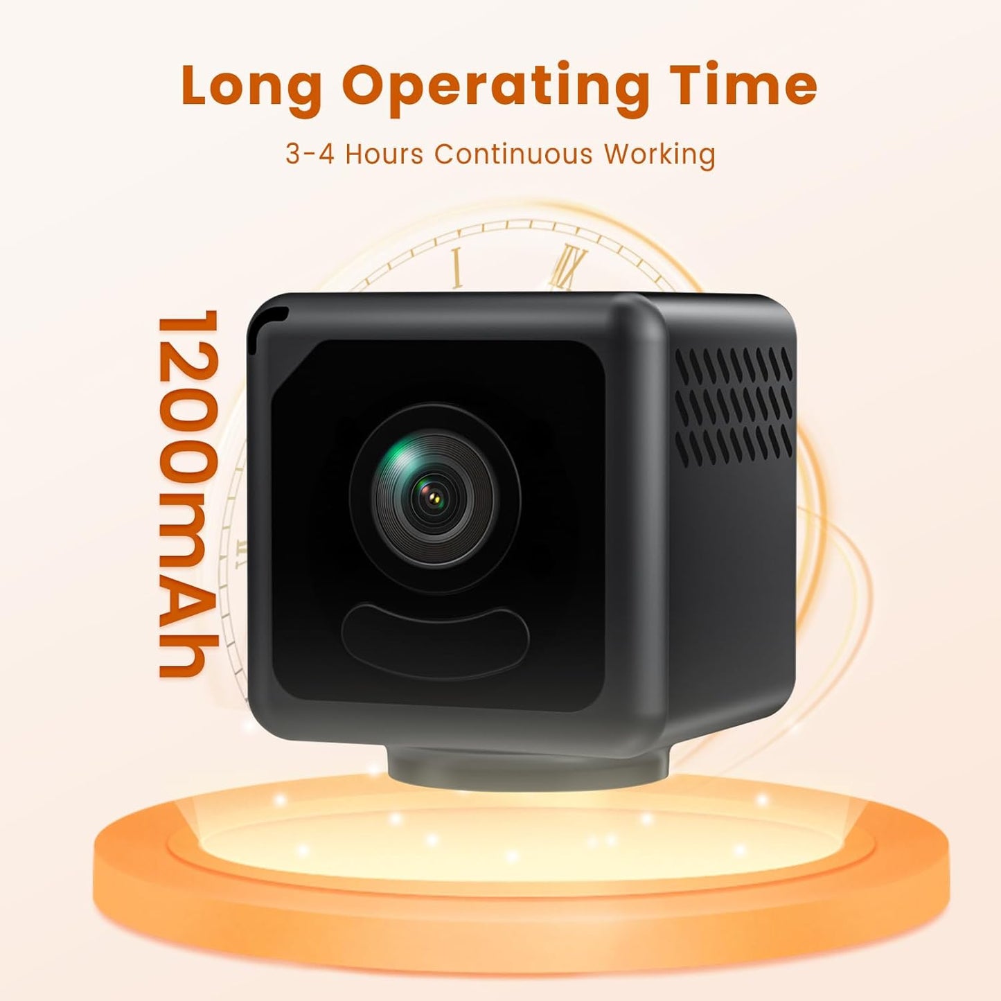 Mini Camera, 4K WiFi Wireless Camera Micro Portable Nanny Cam with Motion Detection, Cloud & SD Storage, Night Vision, Smart HD Tiny Security Cameras for Home Pet Baby Office Indoor Outdoor